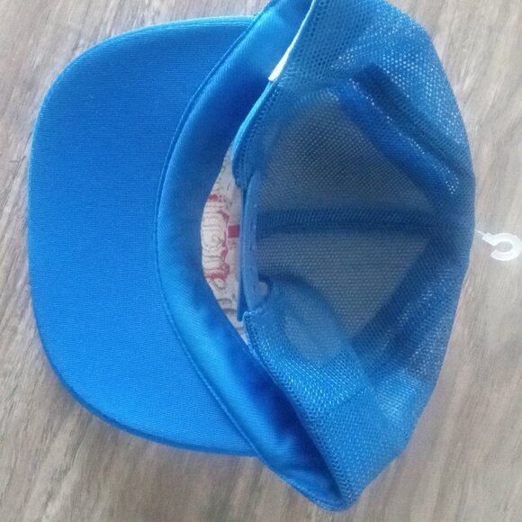 Authentic Walt Disney Productions Disneyland Adult Adjustable Mesh Cap Hat Blue - Picture 4 of 4